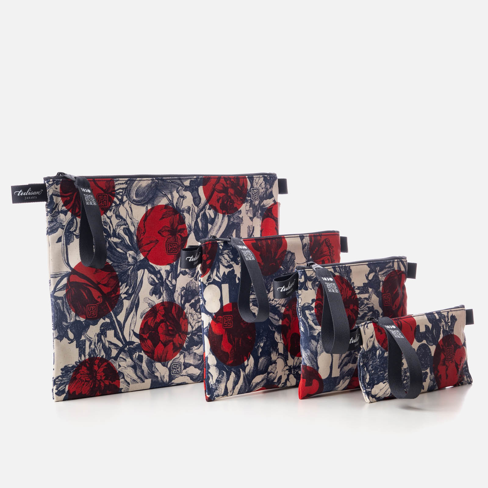 Botani Polka - Small Pouch