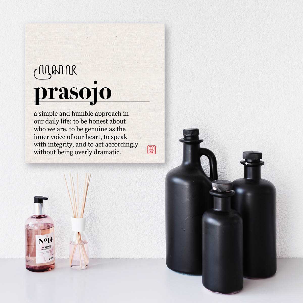 Giclée Block Aksara