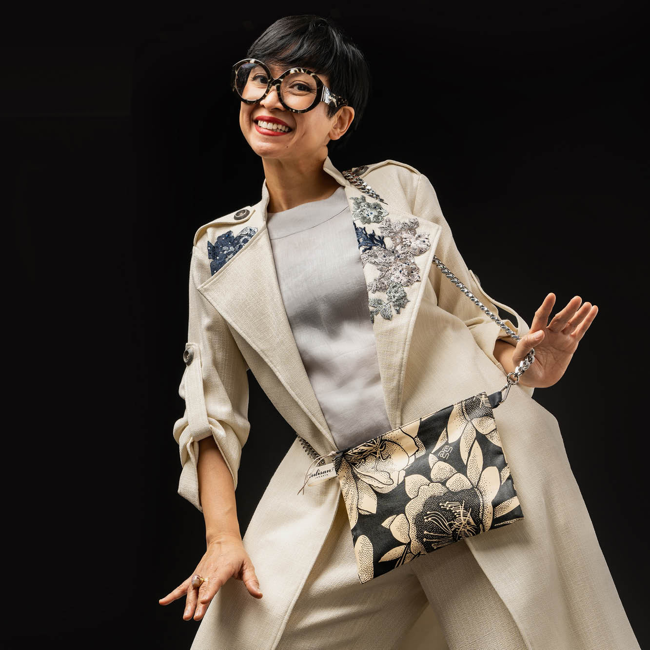 Large Metal Chain Strap