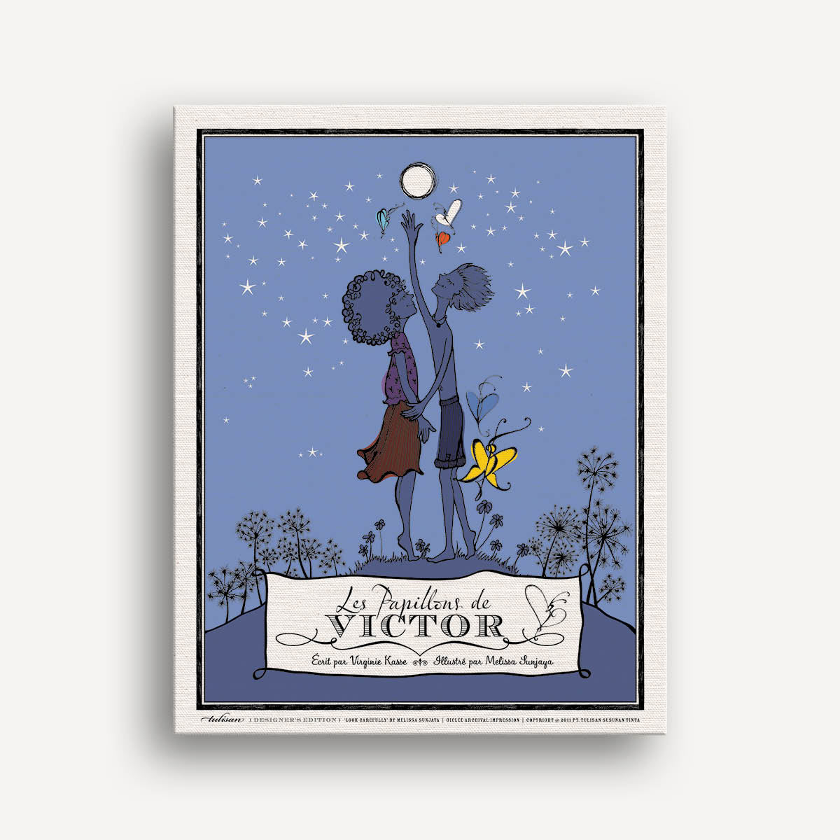Giclée Les Papillons de Victor