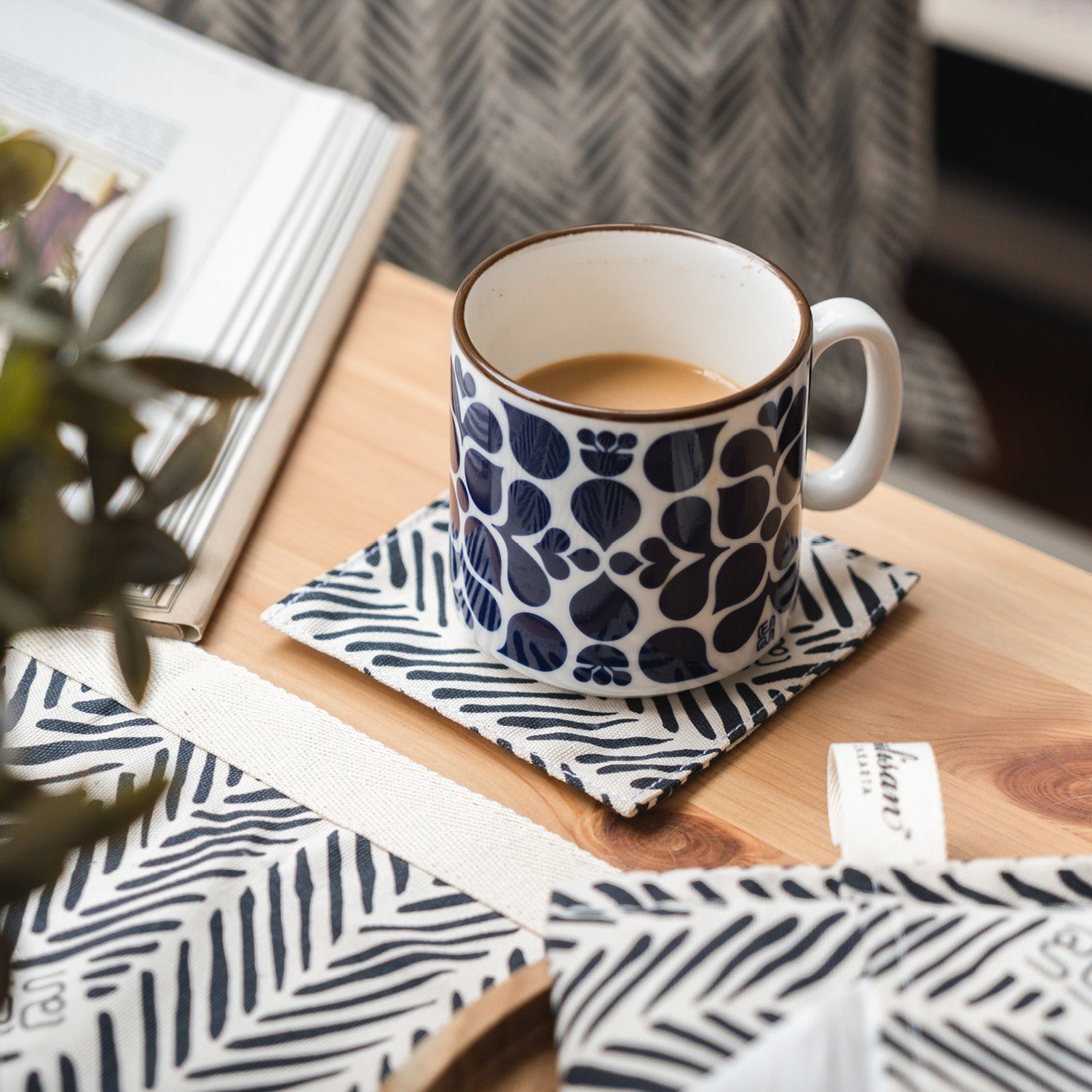 Tulang Ikan - Beverage Coasters