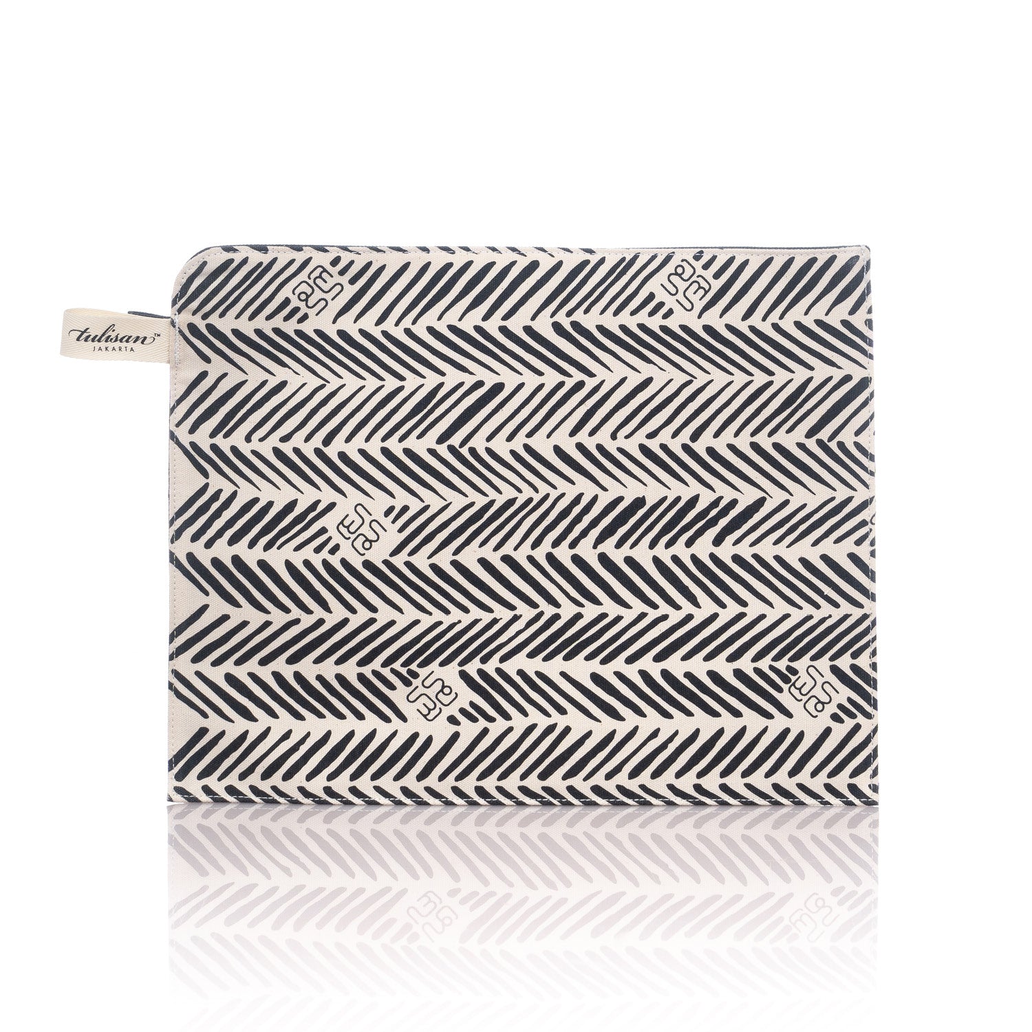 Tulang Ikan - Large Tablet Pouch