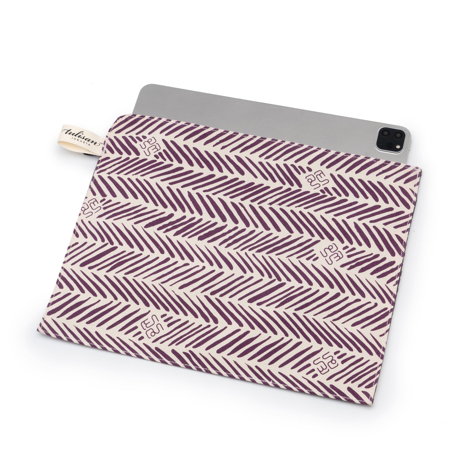Tulang Ikan - Large Tablet Pouch