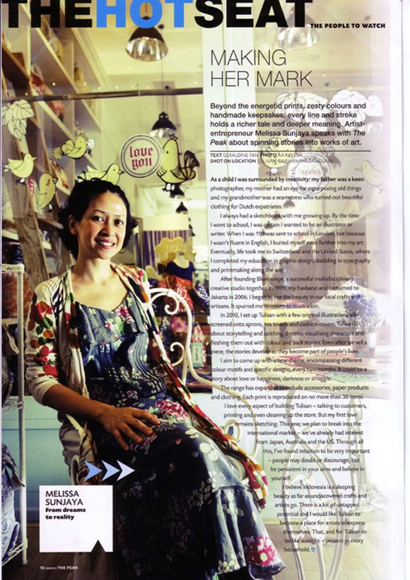 Melissa Sunjaya at The Peak