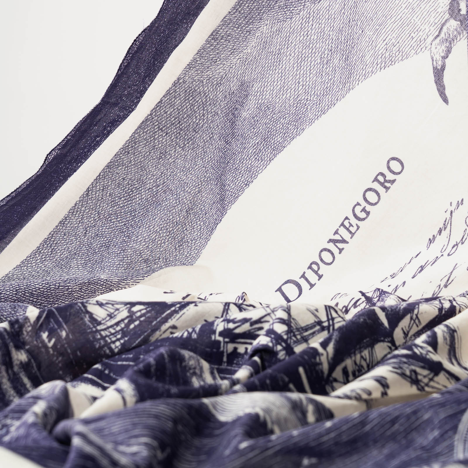 Babad Diponegoro- Mantilla Scarf