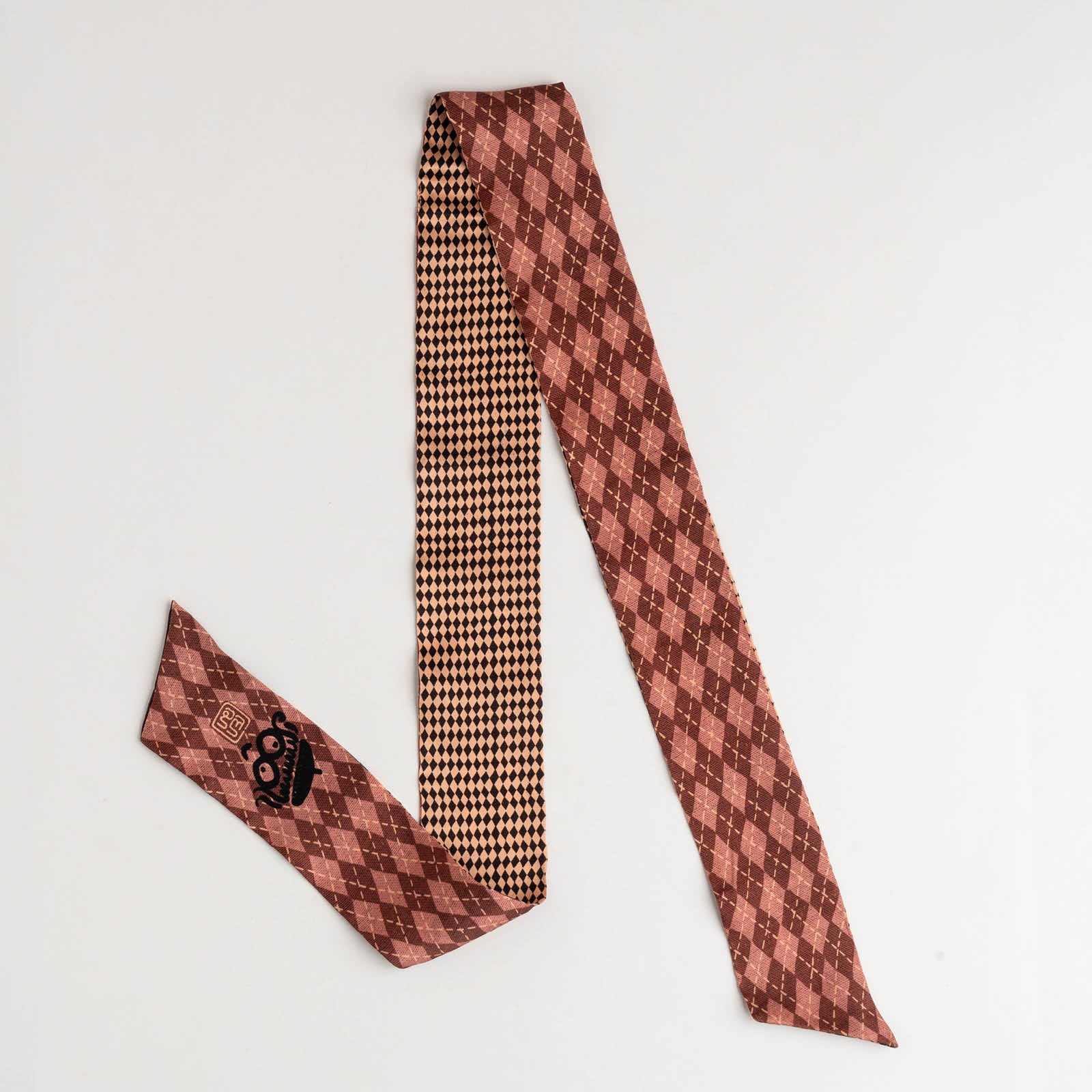 ●TATIANA● Connect Ribbon Twilly Silk Scarf SF2903 50051522 Twilly Silk – Tulisan