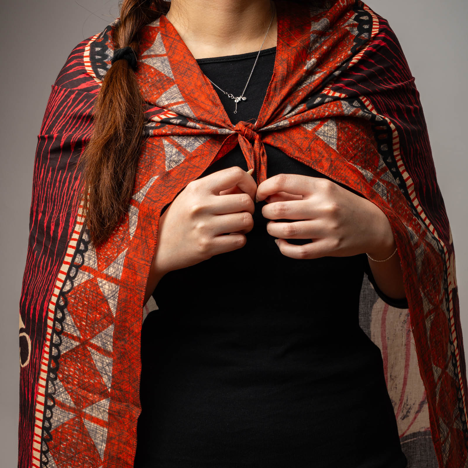 The Matriarch - Mantilla Scarf
