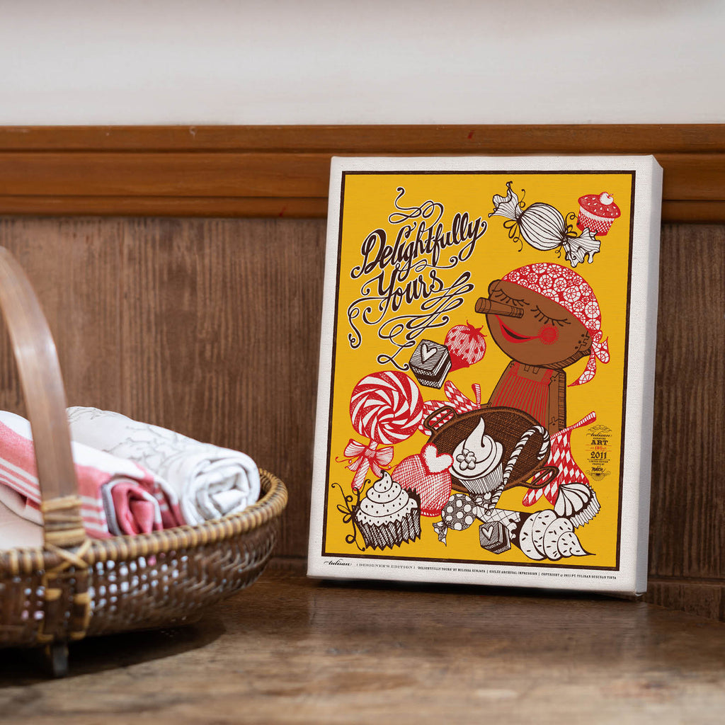 Giclée Delightfully Yours