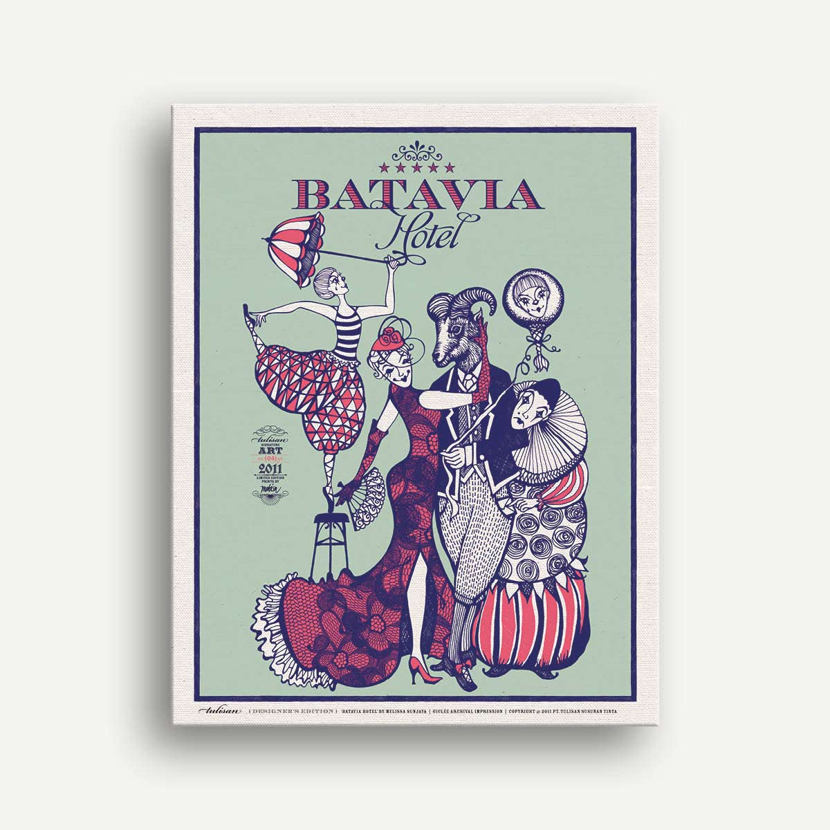 Giclée Batavia Hotel