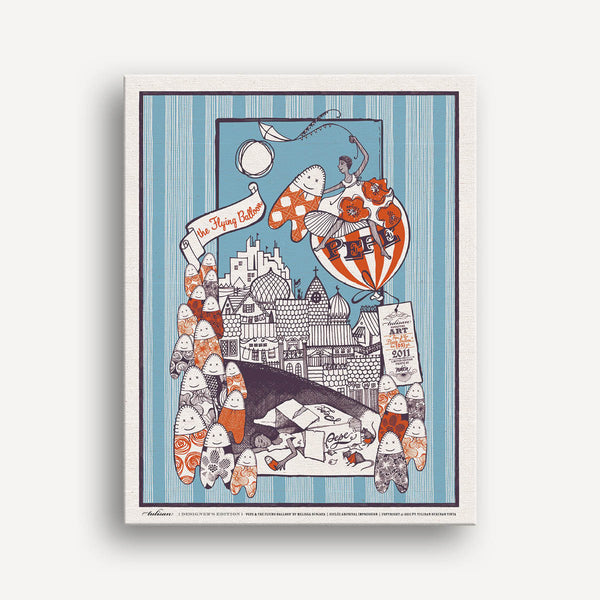 Giclée Pepe & The Flying Balloon