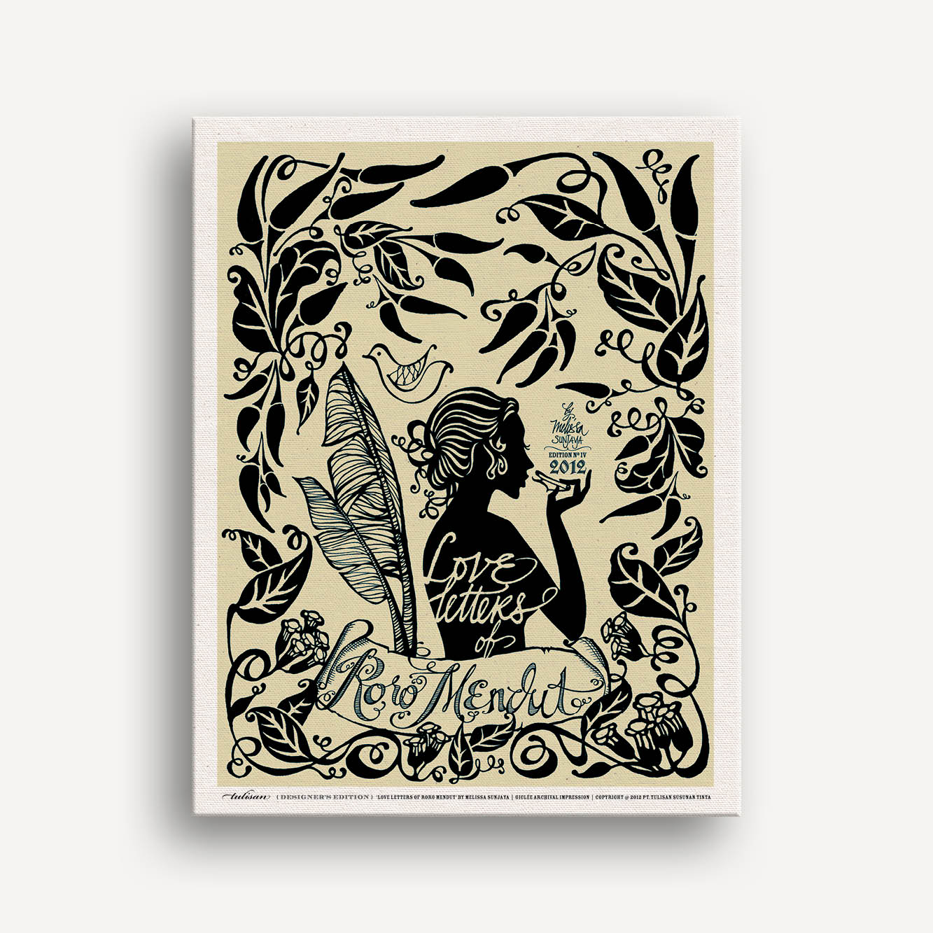 Giclée Love Letter of Roro Mendut
