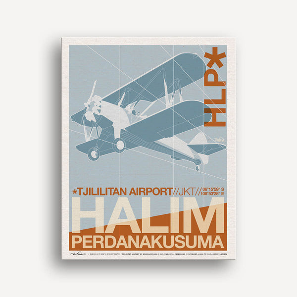 Giclée Tjililitan Airport