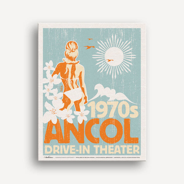 Giclée 1970s Ancol