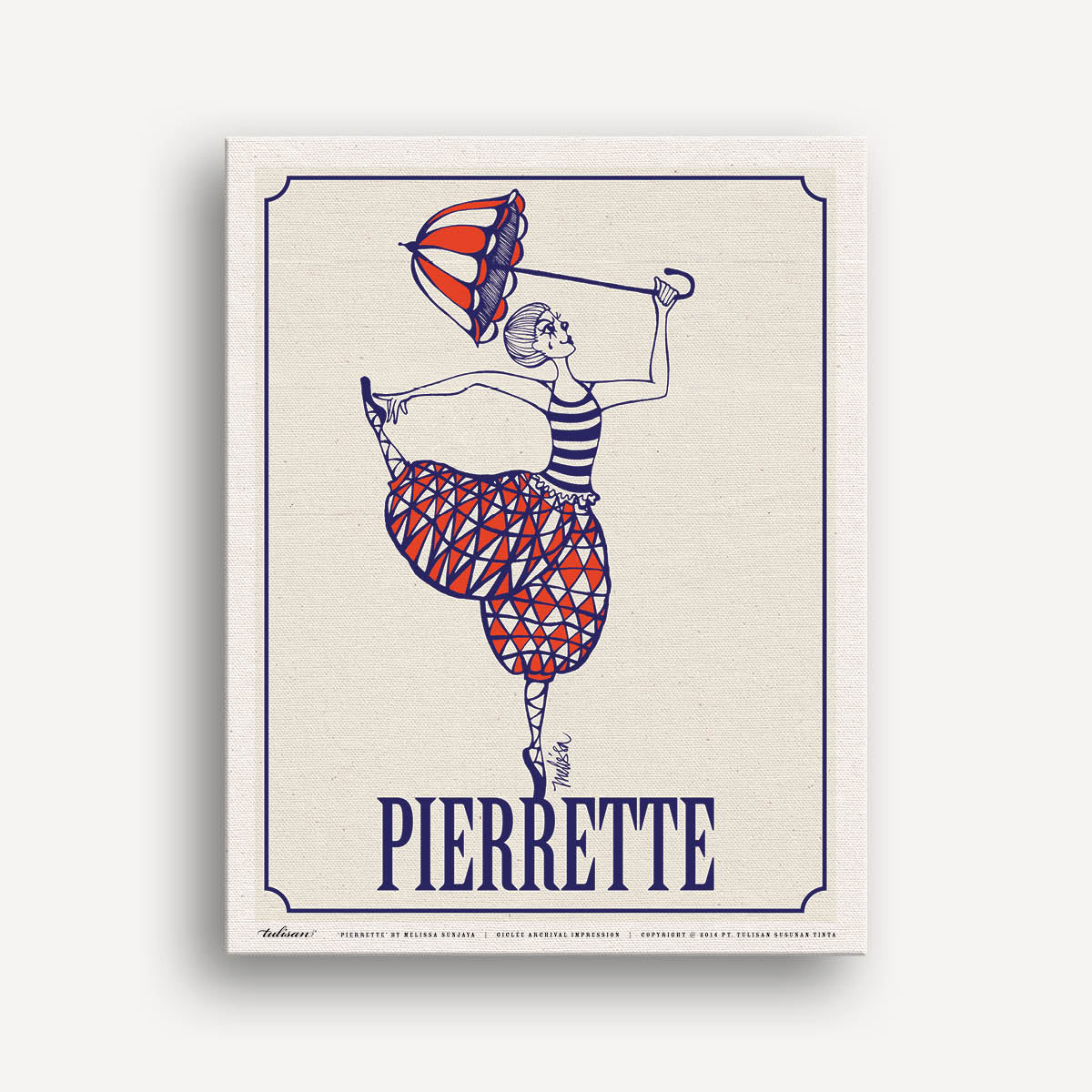 Giclée Pierrette