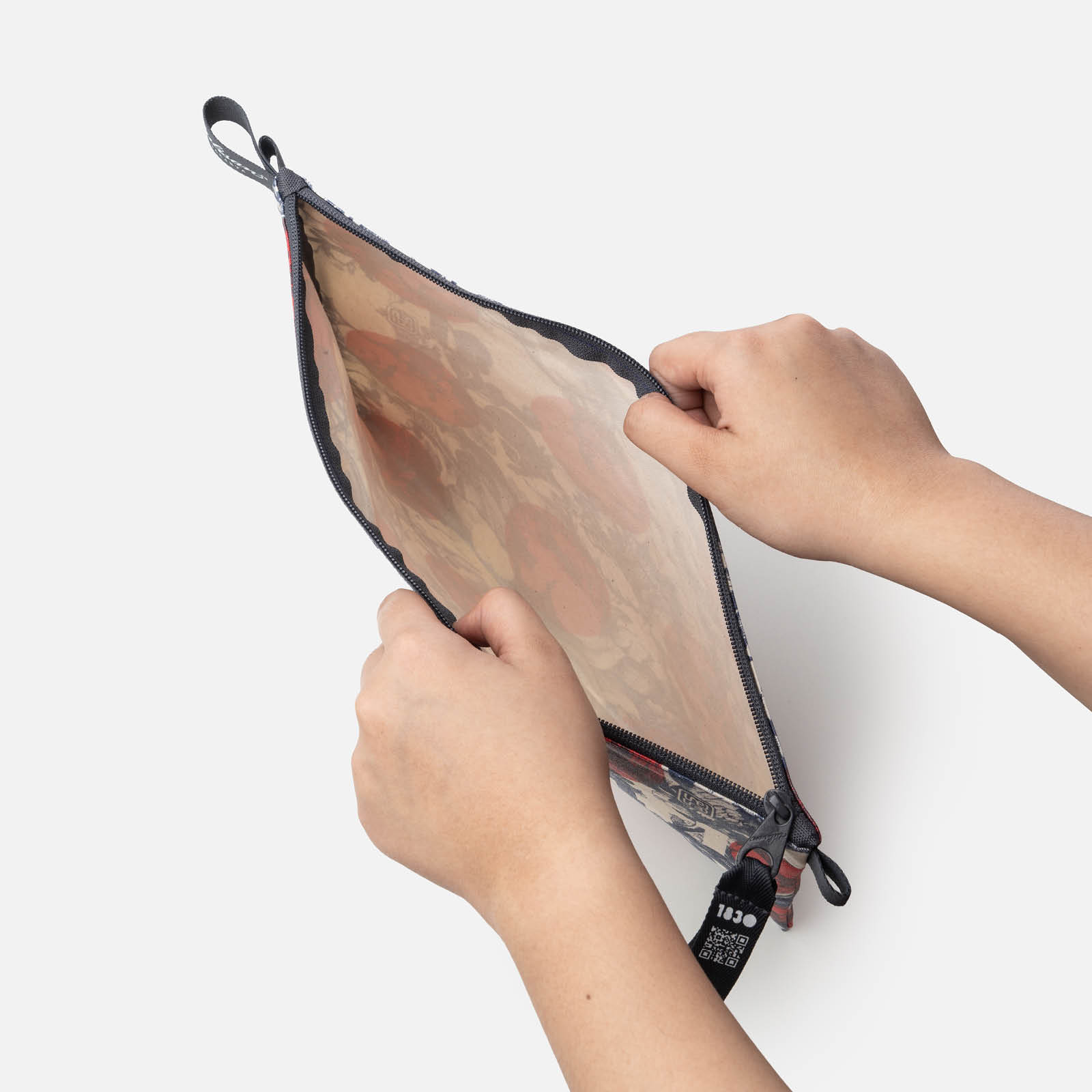 Botani Polka - Large Pouch