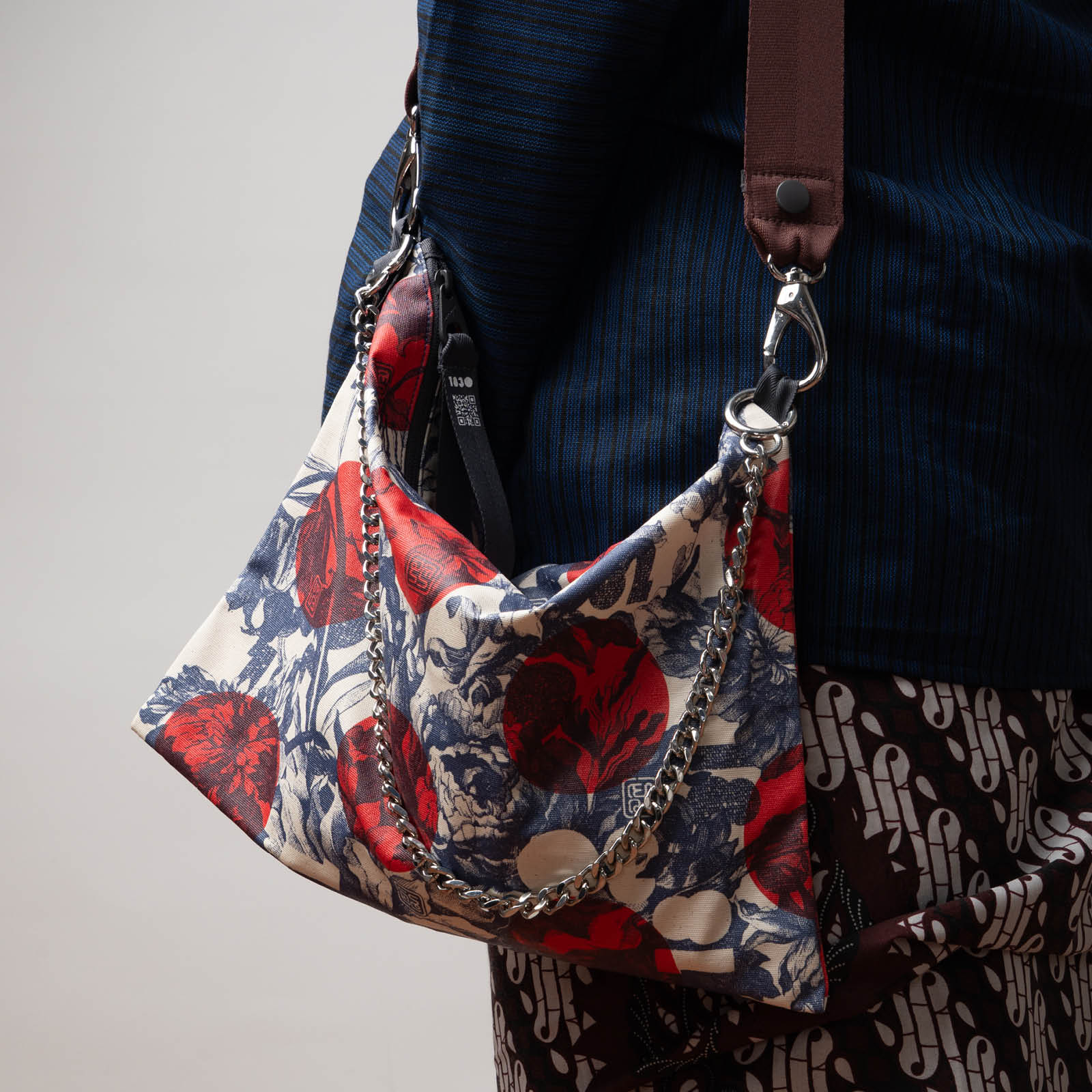 Botani Polka - Large Pouch