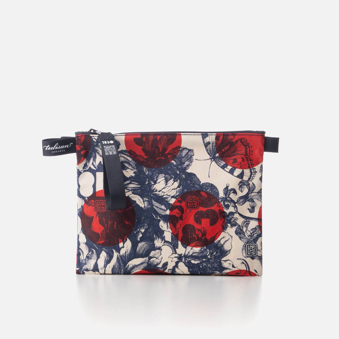 Botani Polka - Medium Pouch