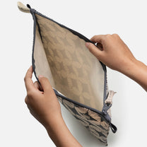 Postmo Kawung - Large Pouch