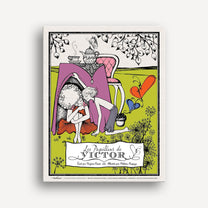 Giclée Les Papillons de Victor