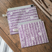Tulang Ikan - Large Tablet Pouch